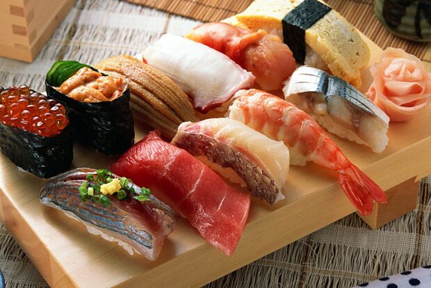 Σούσι για την ιαπωνική δίαιτα